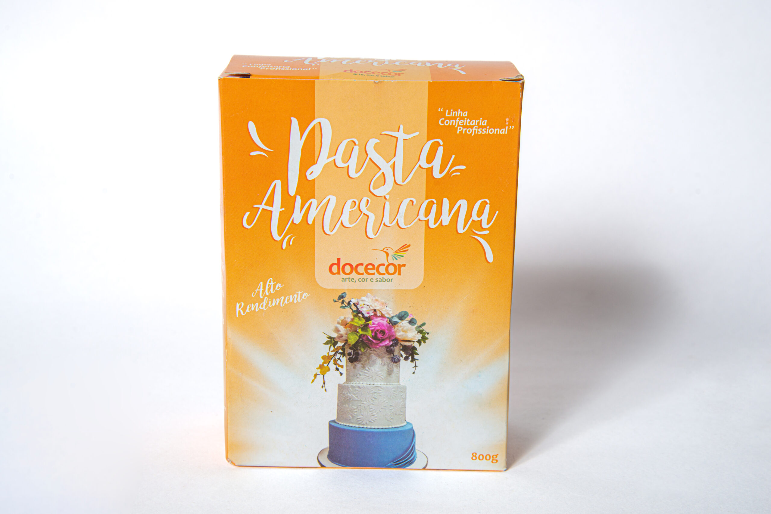Pasta Americana Branca 800g DoceCor